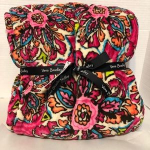 Vera Bradley Throw Blanket Sunburst Floral